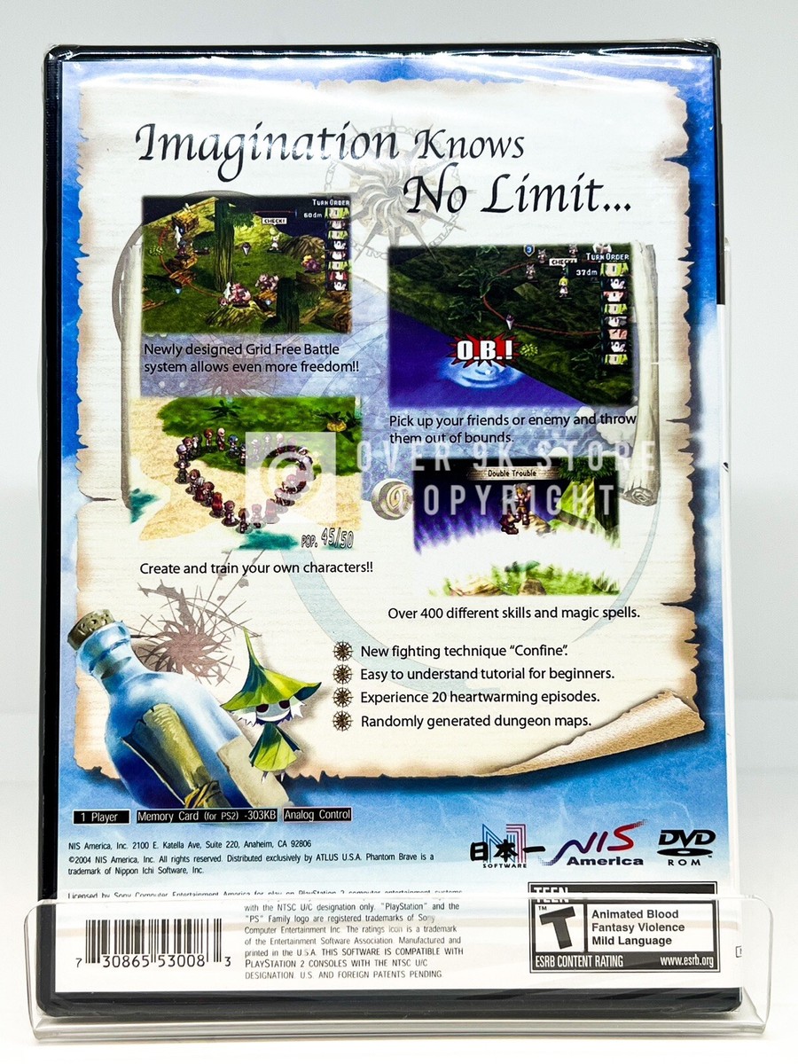 Phantom Brave『ファントム・ブレイブ』【中古美品・PS2欧州版】 Phantom Brave『ファントム・ブレイブ』【中古美品・PS2欧州版