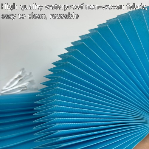 Pleated Window Shades,No Drill Blinds,Temporary Window Blinds,Self AdhesiveCover - Picture 18 of 107