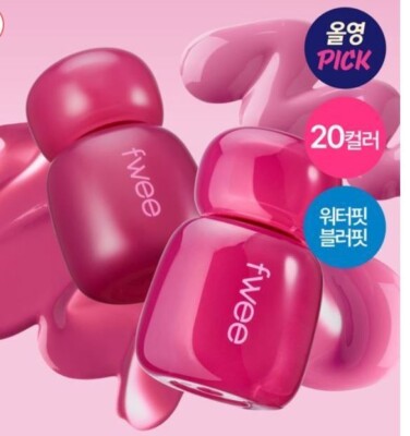 Fwee Pink Obsession Stay-Fit Lip Tint 20Colors 3.8g Semi Glow&Matte, 24 F/W NEW