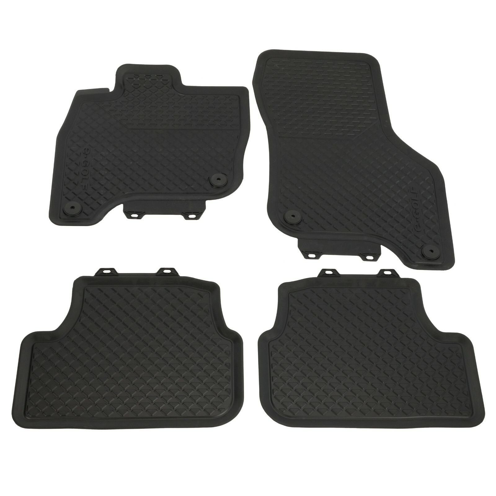 Juego de alfombrillas de goma para VW e-Golf 2015-2019