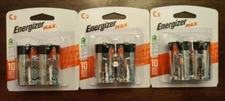 Energizer Max C Alkaline Batteries 6 Pack (2 PC x 3)