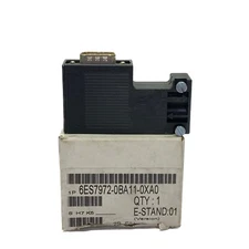 NEW Siemens 12MBIT/S 90 Degree Simatic Bus Connector 6ES7972-0BA11-0XA0