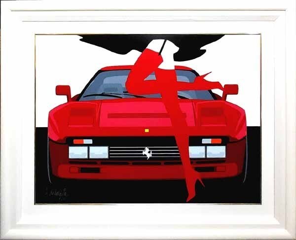 Amleto Dalla Costa Ferrari 288 GTO Signed Original Silkscreen