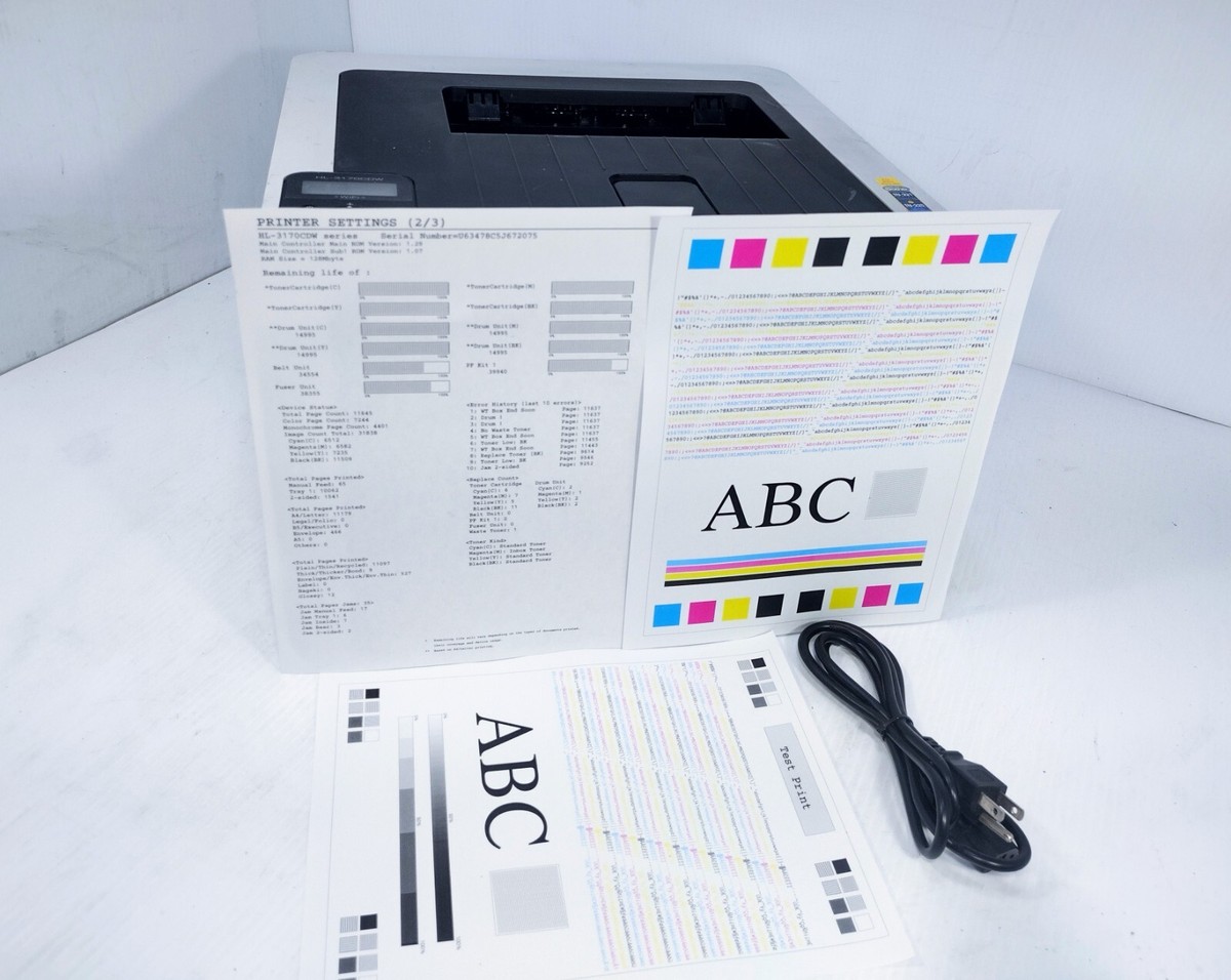 Brother HL-3170CDW Workgroup LED Printer 12502634782| eBay Brother HL-3170CDW Workgroup LED Printer 12502634782| eBay