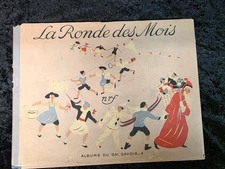 LA RONDE DES MOIS - Rose Celli & Anna Duchesne - 1936 - ALBUM DU GAI SAVOIR  -4