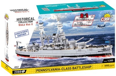 COBI  4842 - PENNSYLVANIA CLASS BATTLESHIP (2in1) Executive Edition Kriegsschiff