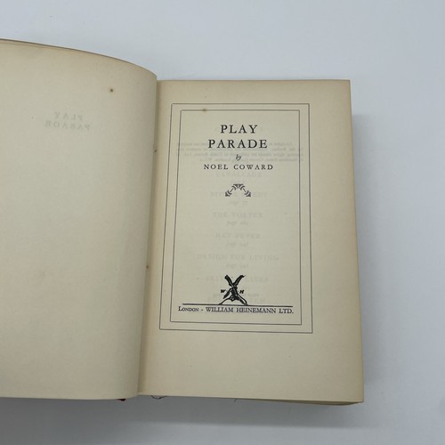 Play Parade by Noel Coward 1934 Cloth Heinemann - Imagen 12 de 22