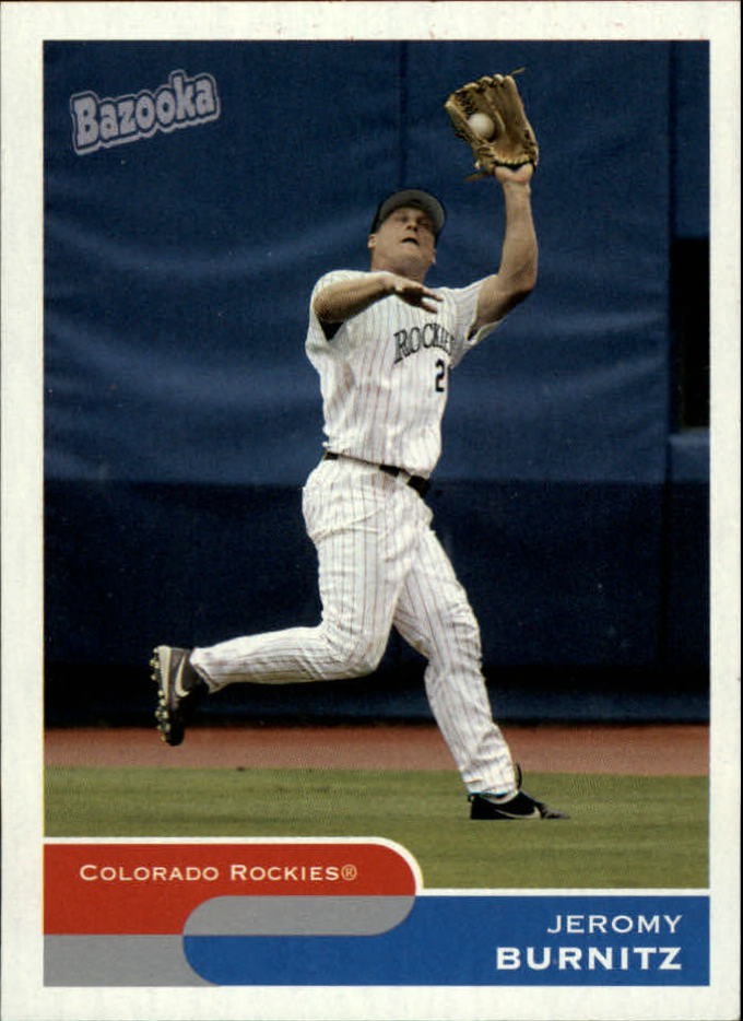 2004 Bazooka Minis #24 Jeromy Burnitz - BB