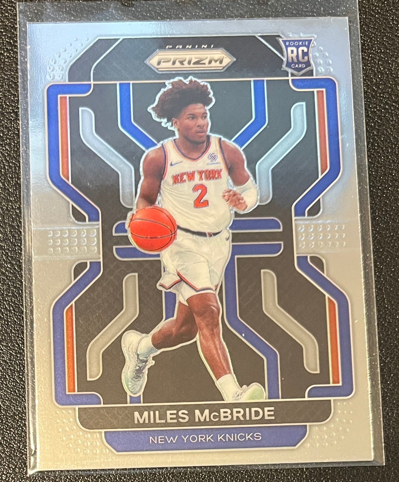 2021-22 Panini Prizm Rookie #283 MILES McBRIDE New York Knicks RC B7