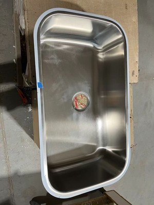 32 Inch Undermount Single Bowl 304 Stainless Steel 18 Gauge Kitchen Sink