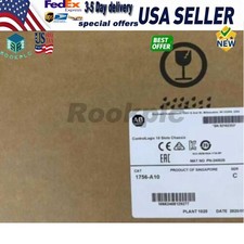 1756-A10 Chassis10 Slot 2021 New Factory Sealed Allen Bradley US Free Tax