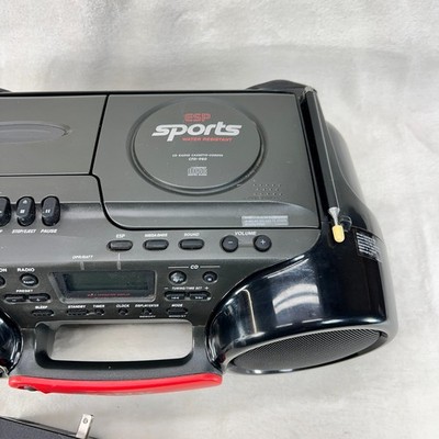 Sony CFD-980BK CD/Cassette Boombox for sale online | eBay