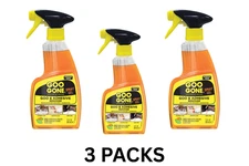GOO GONE Original ADHESIVE Glue Gum Remover ~ Fresh Citrus & Surface Safe 12Oz 