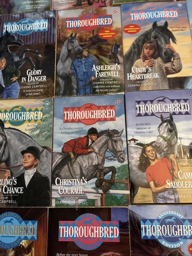 Lot of 34 Thoroughbred Series Paperback Books By Joanna Campbell - Picture 9 of 15