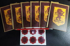 Caja de botín Mundo mágico Harry Potter Gryffindor 14 piezas. Juego de papelería