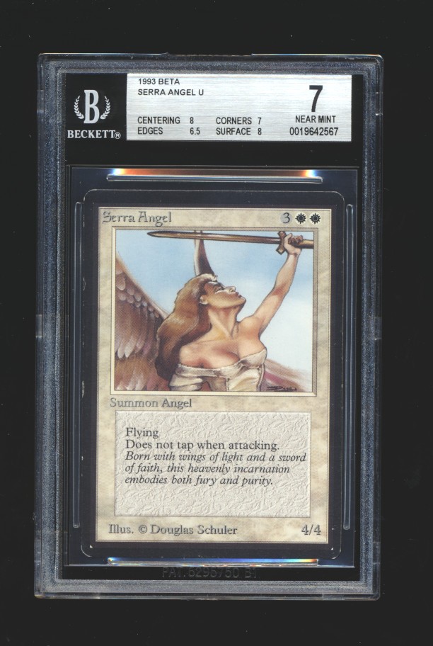Serra Angel - Beta - BGS Graded 7 MTG Magic the Gathering