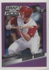 2014 Panini Prizm Perennial Draft Picks Purple Prizm 22/149 Aaron Brown #7 1s8