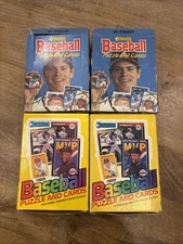 1988 And 1989 Donruss Baseball Unopened Boxes (Lot of 4)