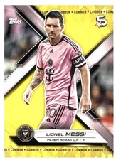Lionel Messi Common Image Variation Inter Miami CF 2024 Topps MLS Superstars #1