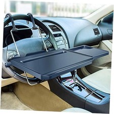 2 in 1 Car Steering Wheel Tray / Back Seat Headrest Tray for Eating Food Drink