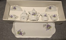 Royal Crown Derby 1946 Prima di Bologna Coffee Set Tray Boxed