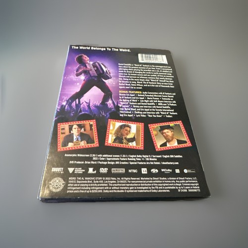 Weird: The Al Yankovic Story (DVD, 2023) Brand New Sealed!!! Daniel Radcliffe - Picture 5 of 5