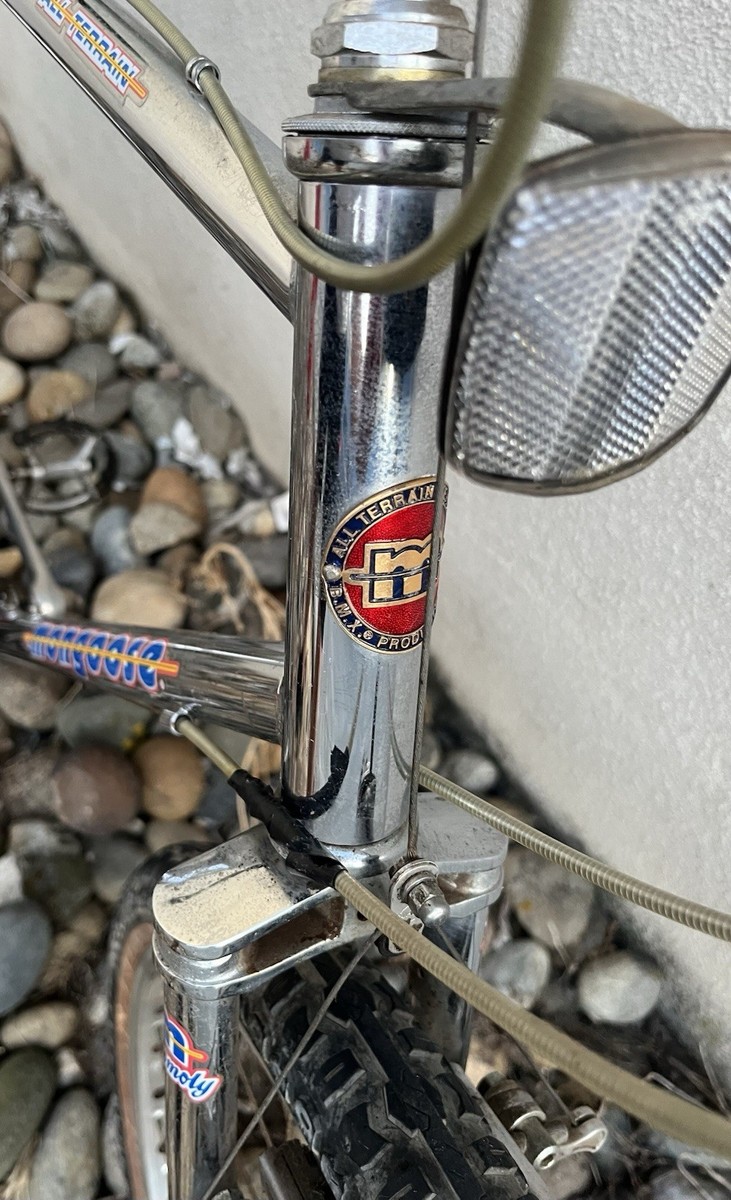 Vintage 1984 MONGOOSE ATB Mountain Bike Frame CHROMOLY Tube Chrome