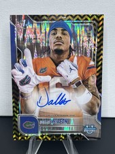 2025 Bowman Chrome U Black & Gold Stealth Refractor Dallas Wilson Auto /25 RC