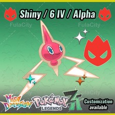 Rotom ❗❗❗ Alpha Shiny ❗❗❗ Pokemon Legends ZA  ⚫ 6 IV 🟢 @ Any item