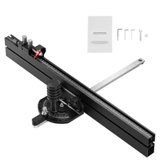 Precision Table Saw Miter Gauge Standard Slot 3/4'' x 3/8'' 24 in Grating