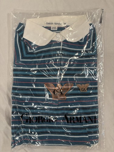 Giorgio Armani Vintage Junior Boys long sleeve Small pullover polo - Picture 13 of 13