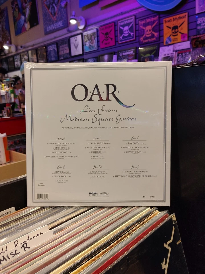 O.A.R. Live From Madison Square Garden 2007 Show Record store Day BF 2025 - Image 3 of 4