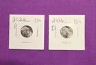 2026 P & D Emerging Liberty Dimes "BU"  In Coin Flips! **FREE SHIPPING**#wj437
