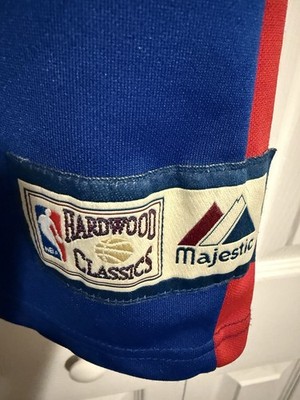 San Diego Clippers Hardwood Classics Jersey Majestic Mens XL Blue