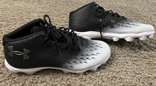 Football Cleats Under Armour UA Mens 13 Black Spotlight Fran RM 4.0 Sport Shoes