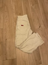 Dickies  Double Knee Carpenter Pants - Cream / Off-White Utility -38x32 -46