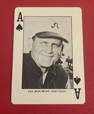 1973 ALABAMA FOOTBALL PLAYING CARDS / DECK OF 54 / BEAR BRYANT / TODD / NICE