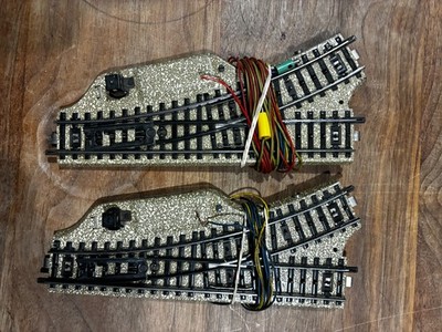 [T-HO] Märklin H0 M Track 3601 Switch Pair with Left Hand Drive