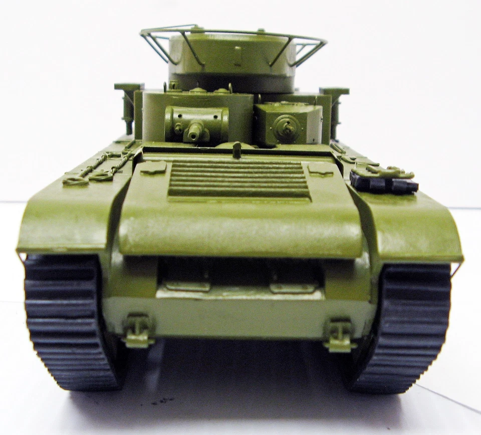 Very rare handmade 1933 soviet heavy tank T-35 1/43 XCM Russia MB - Image 4 of 4