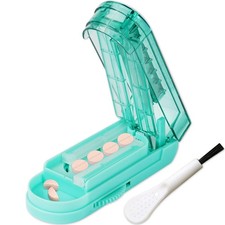 Pill Cutter Splitter for Small, Medium Large Pills - Adjustable Safe Design