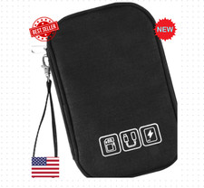 Electronic Organizer Bag Cable Organizer Travel Cord Organizer Case Pouch Portab