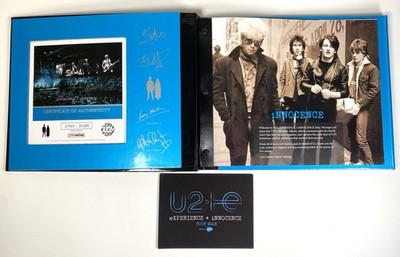 U2 Experience & Innocence 2018 VIP Tour Book Limited Edition w/COA  07923/35000
