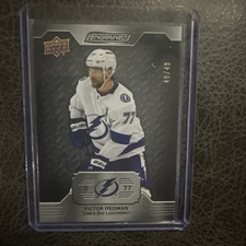 2023-24 Upper Deck Engrained Victor Hedman Ebony # /49 Lightning