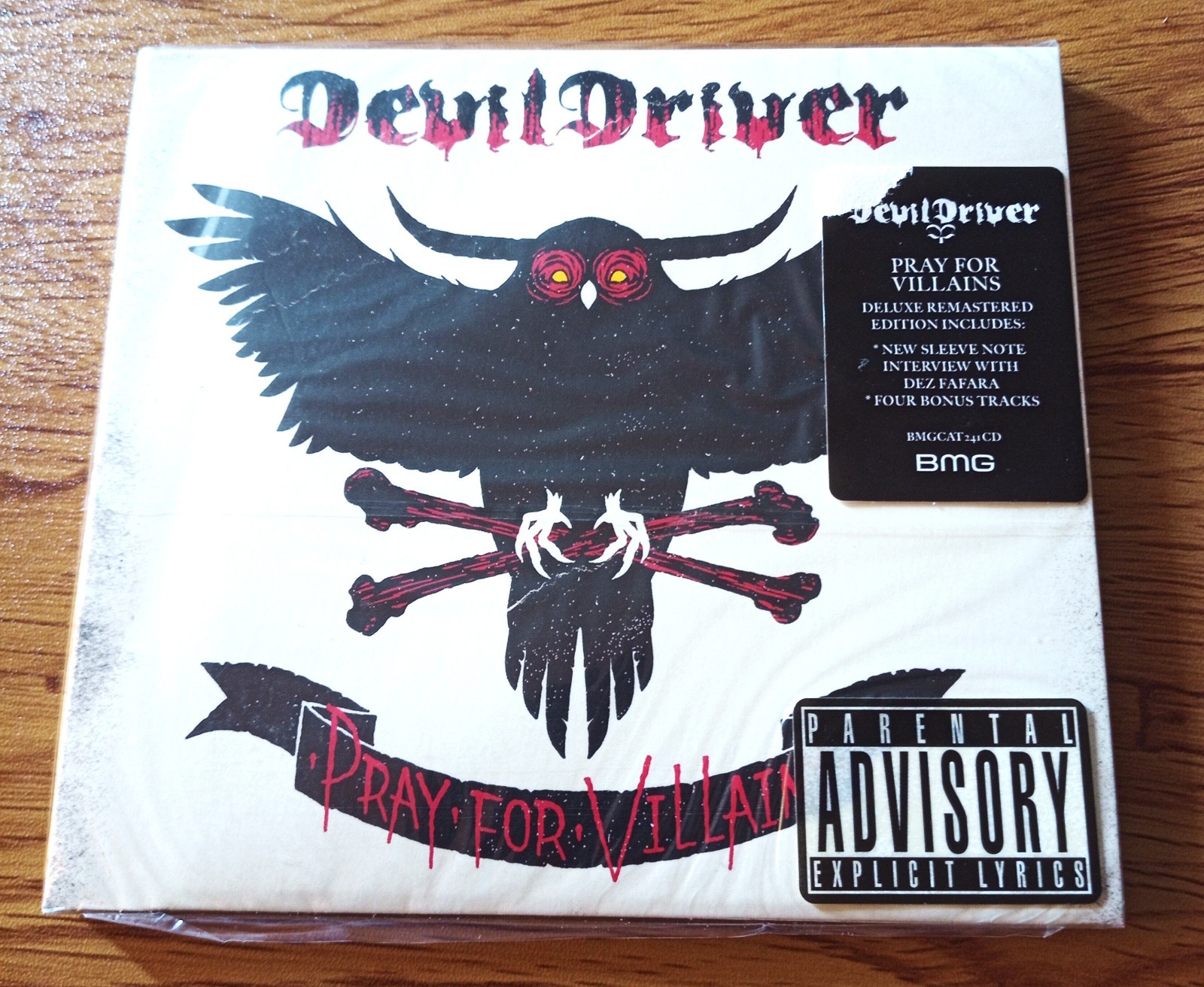 Devil Driver Pray For Villains Remastered Deluxe Edition CD In Digipak New & OVP