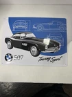 BMW 507 Touring Sport Metal Tin Sign Vintage Style Garage Wall Decor 12x16”