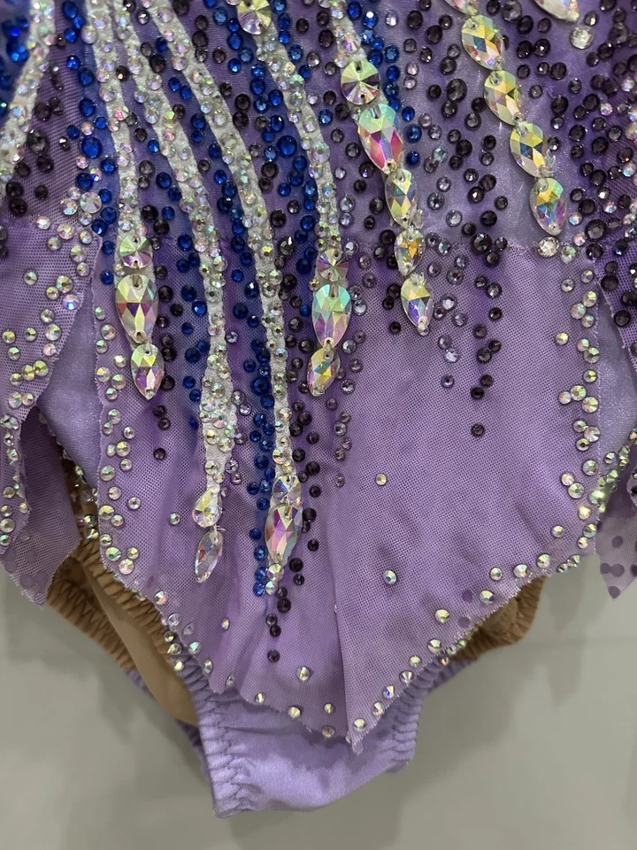 Rhythmic Gymnastics Leotard 160-165 Cm    Ages 14-16 - Image 4 of 4