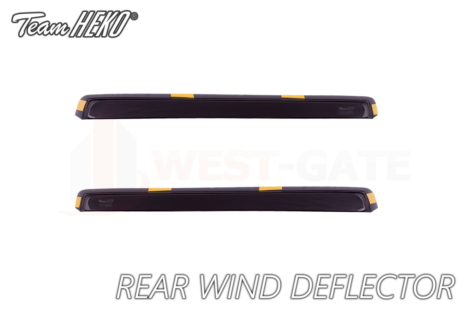 Heko Volvo V70 XC70 5D 20002007 Estate Wind Deflectors Black, Set of