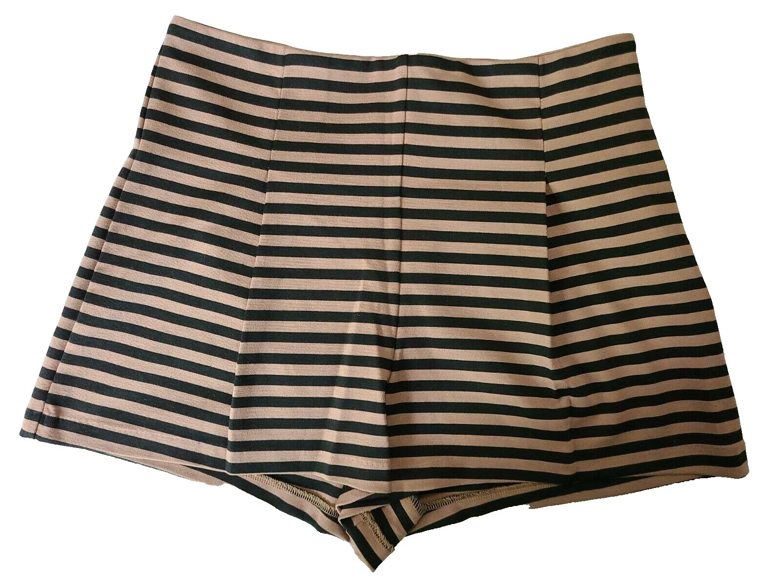Free People Black Striped Shorts for Women
