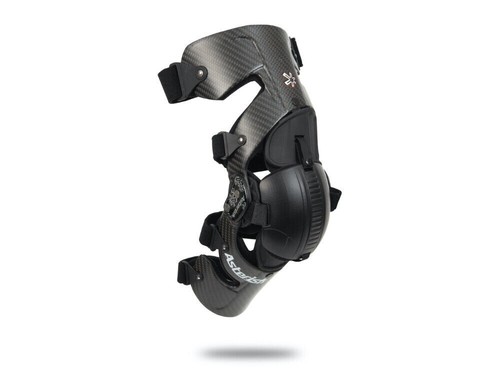Asterisk Carbon Cell 1.0 Motocross MX ATV Knee Braces Size Small - Picture 2 of 12