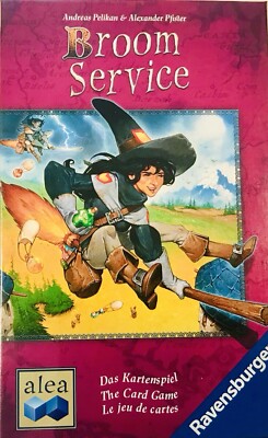 Broom Service / Ravensburger Card Game / Alea Witches Fantasy Brave Magic